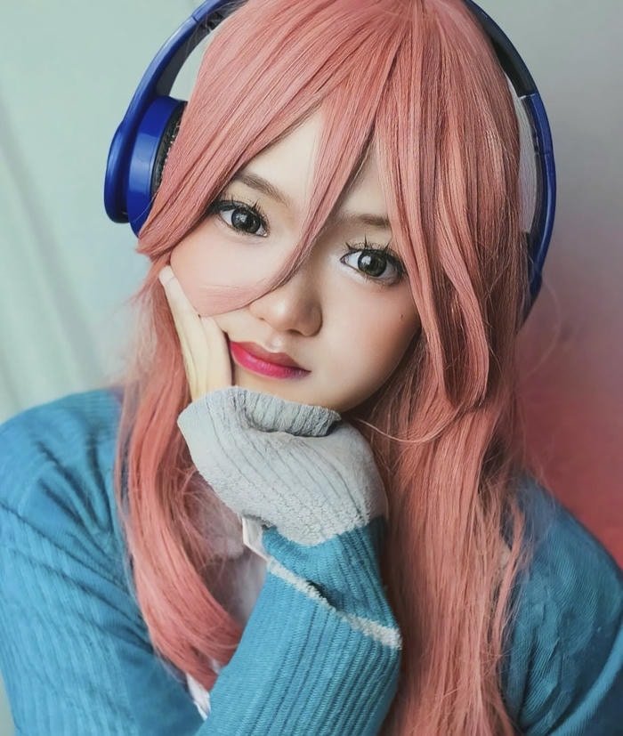 ảnh cosplay Miku Nakano cute xinh