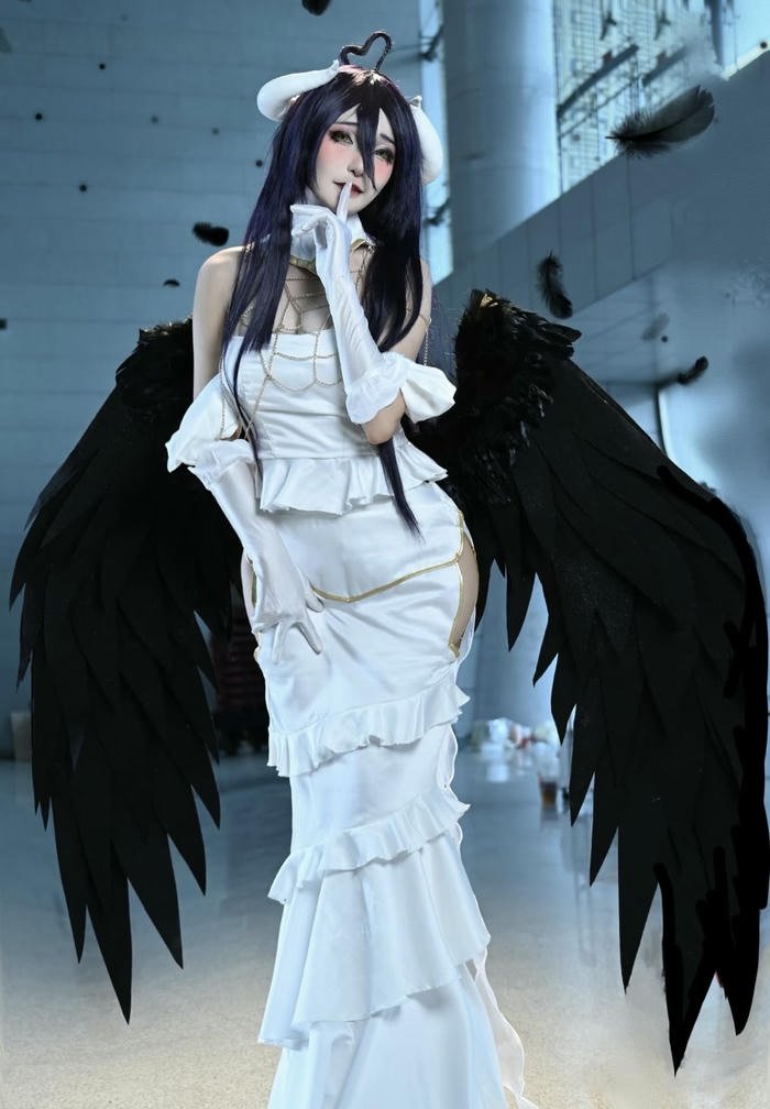 ảnh cosplay albedo nhìn rất xinh