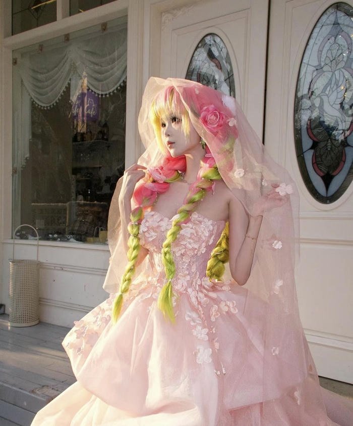 ảnh cosplay luyến trụ vẻ đáng yêu