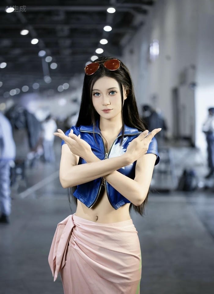 ảnh cosplay robin đường cắt xẻ