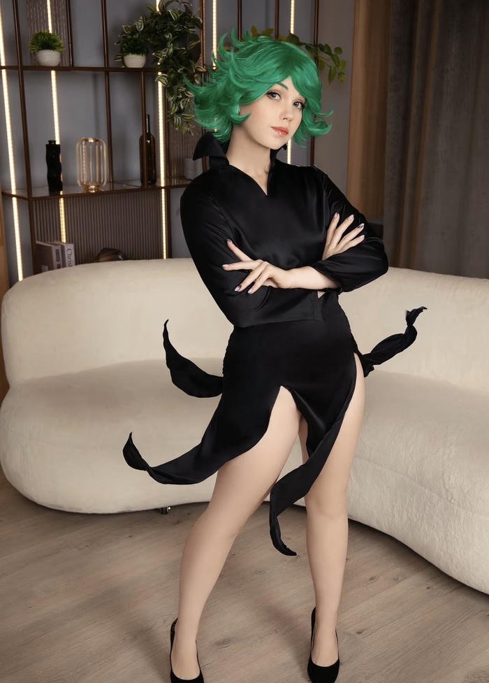 ảnh cosplay tatsumaki thân hình nhỏ nhắn