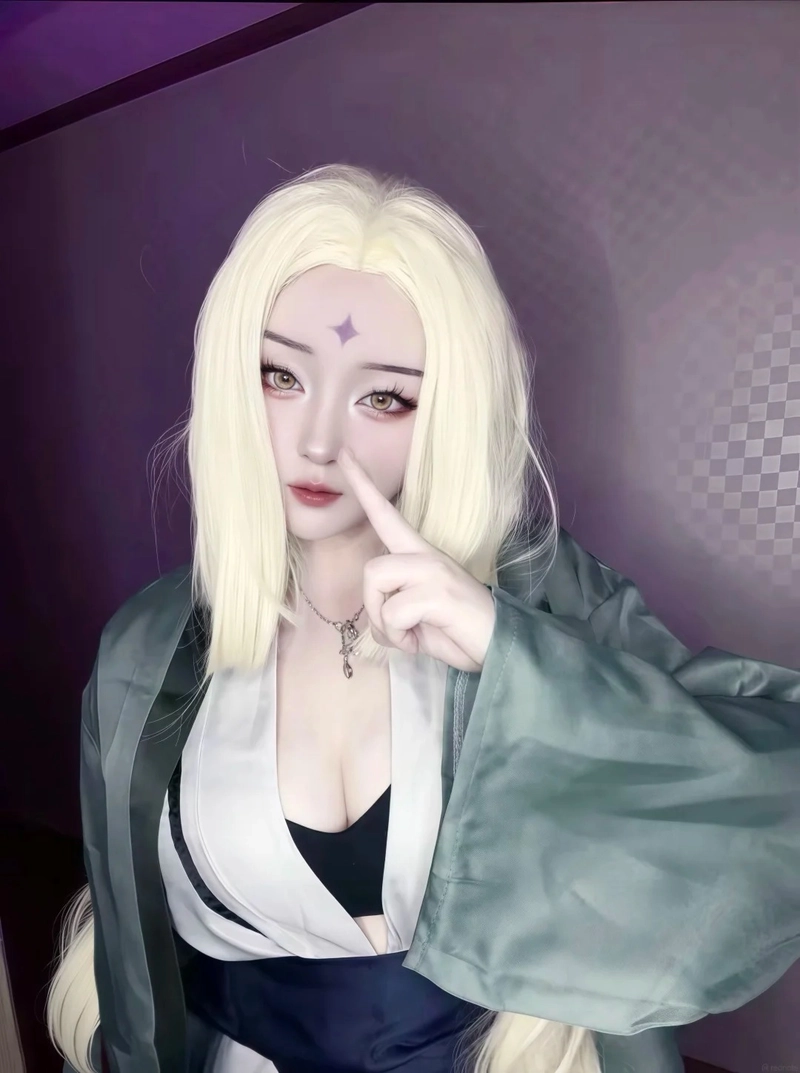 ảnh cosplay tsunade đẹp chuẩn nữ hokage huyền thoại