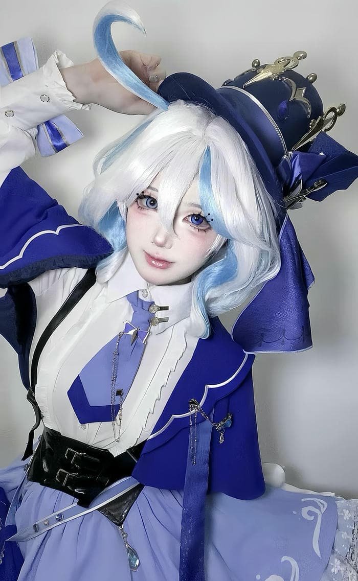 ảnh furina cosplay chụp rõ nét