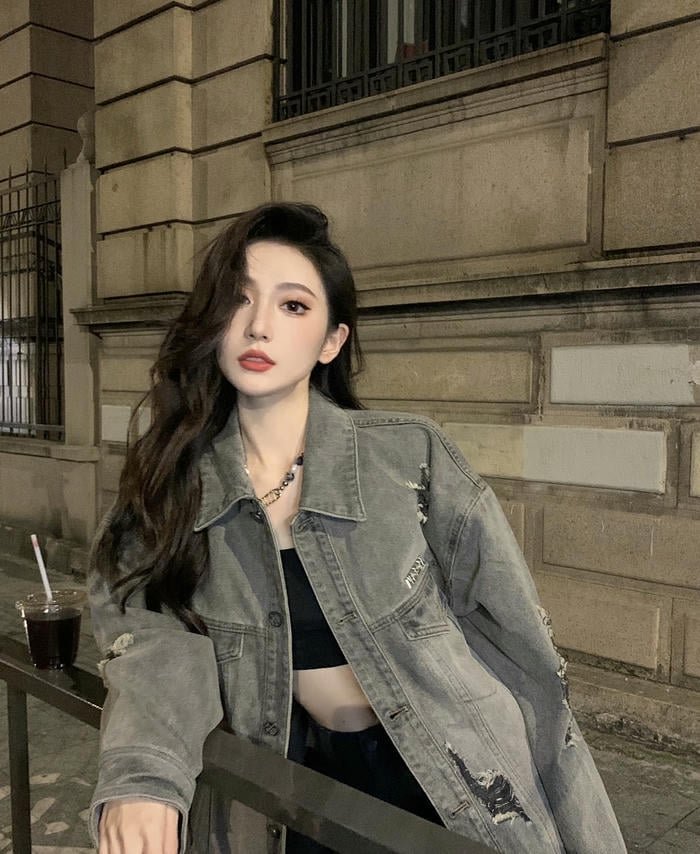 ảnh gái Trung Quốc ngầu thuần khiết