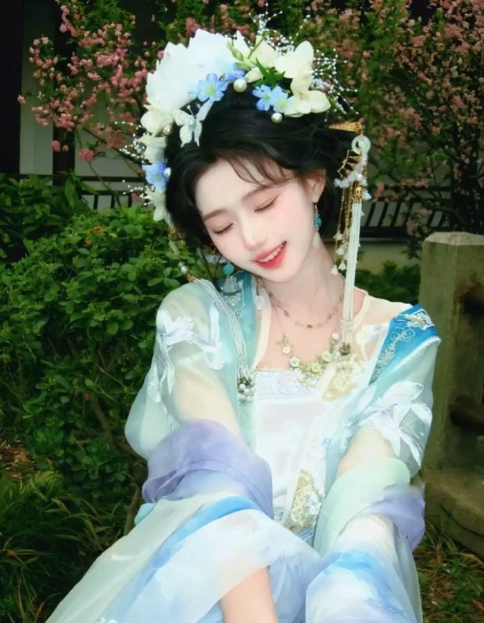 ảnh gái xinh cổ trang vẻ đẹp truyền thống