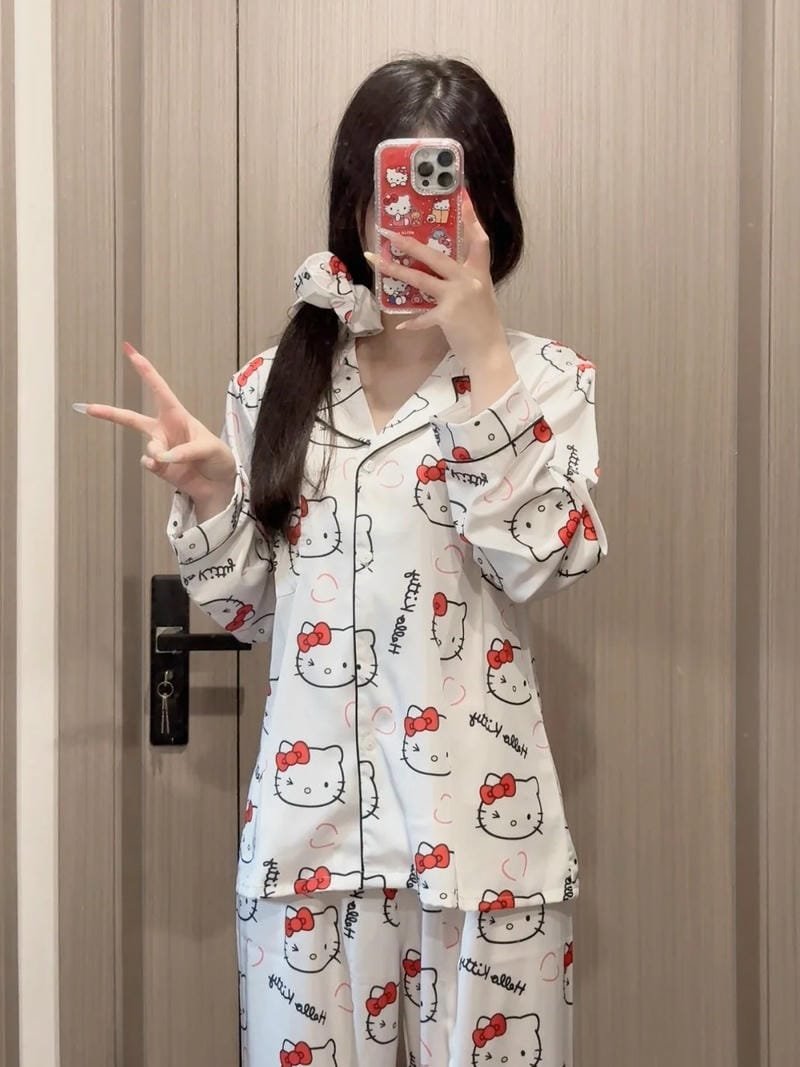ảnh gái xinh mặc đồ ngủ cute