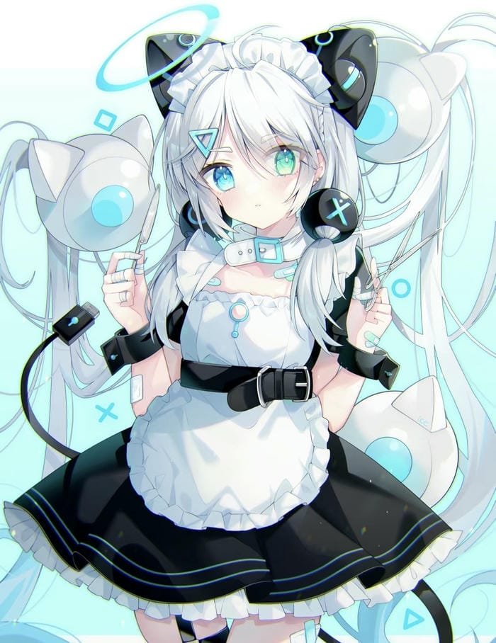 ảnh hầu gái anime sắc nét
