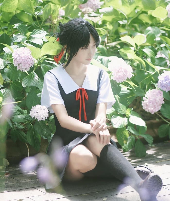 ảnh kaguya cosplay phong thái kiêu