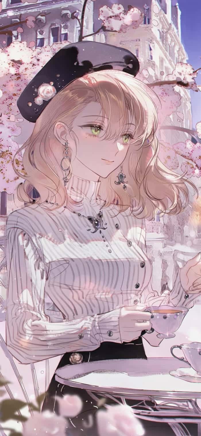 ảnh nền anime nữ thiết kế tinh xảo