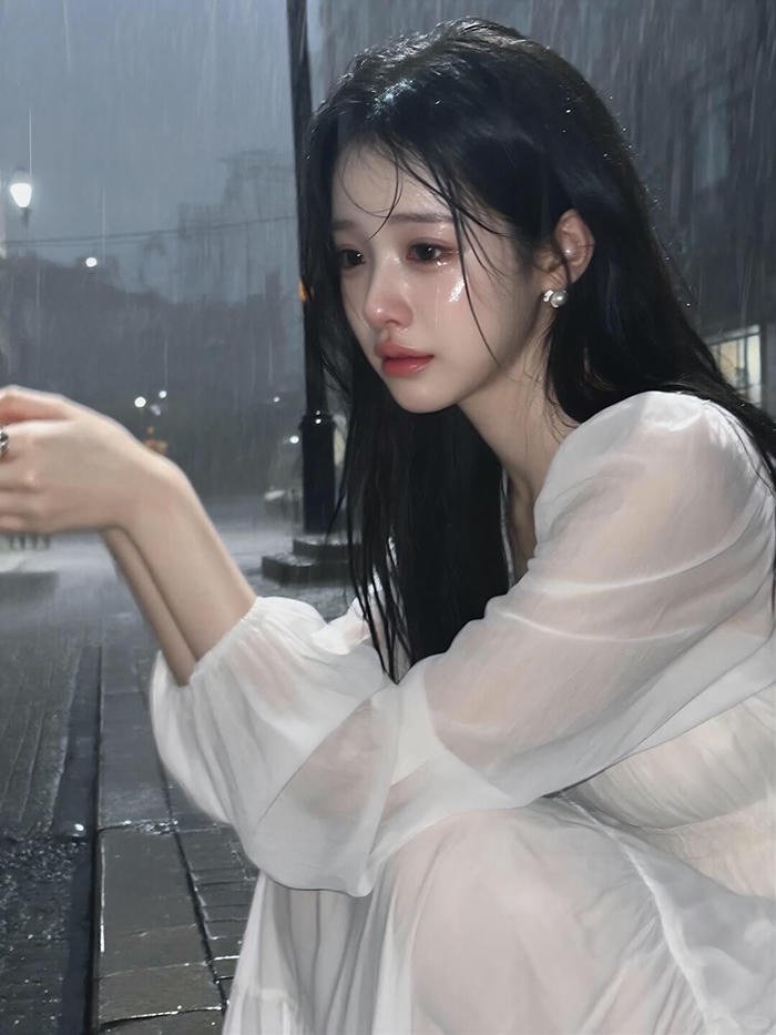 ảnh nữ khóc tâm trạng sầu