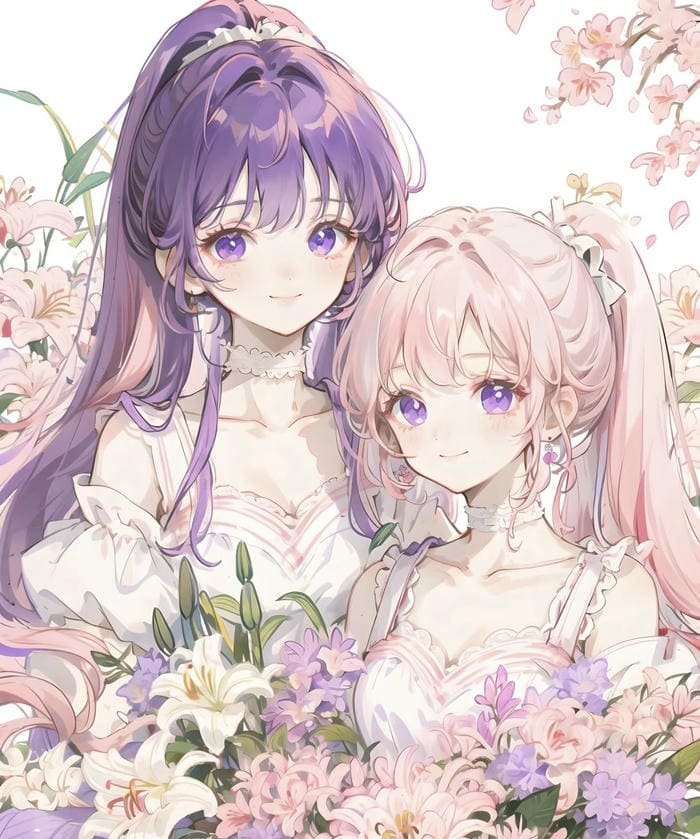 ảnh tình bạn anime cảm xúc