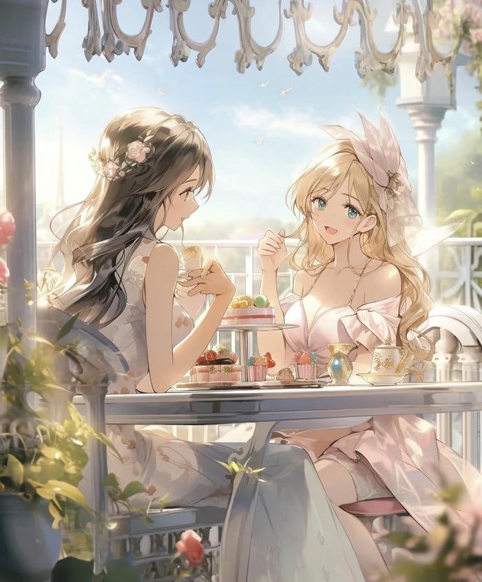anime bạn thân đáng yêu dễ thương