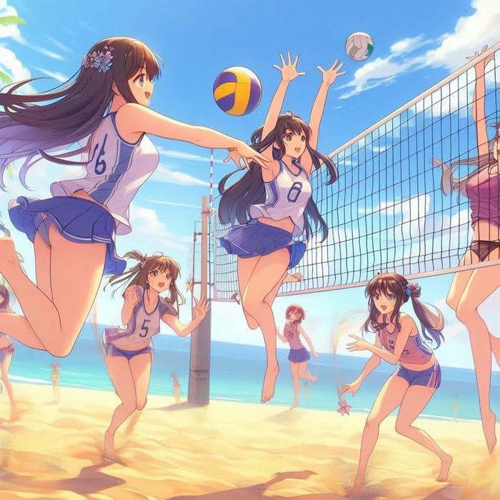 anime bóng chuyền chơi rất mượt