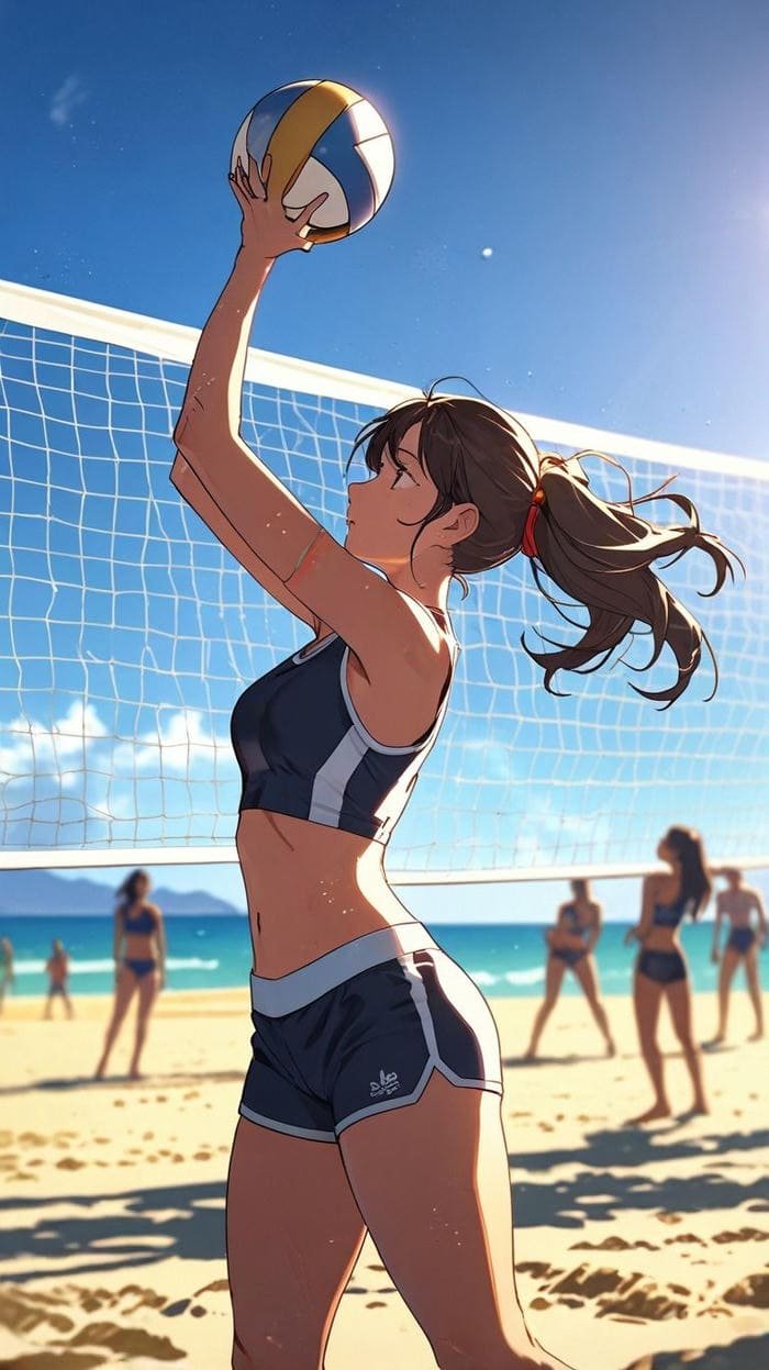 anime bóng chuyền xử lý tinh tế