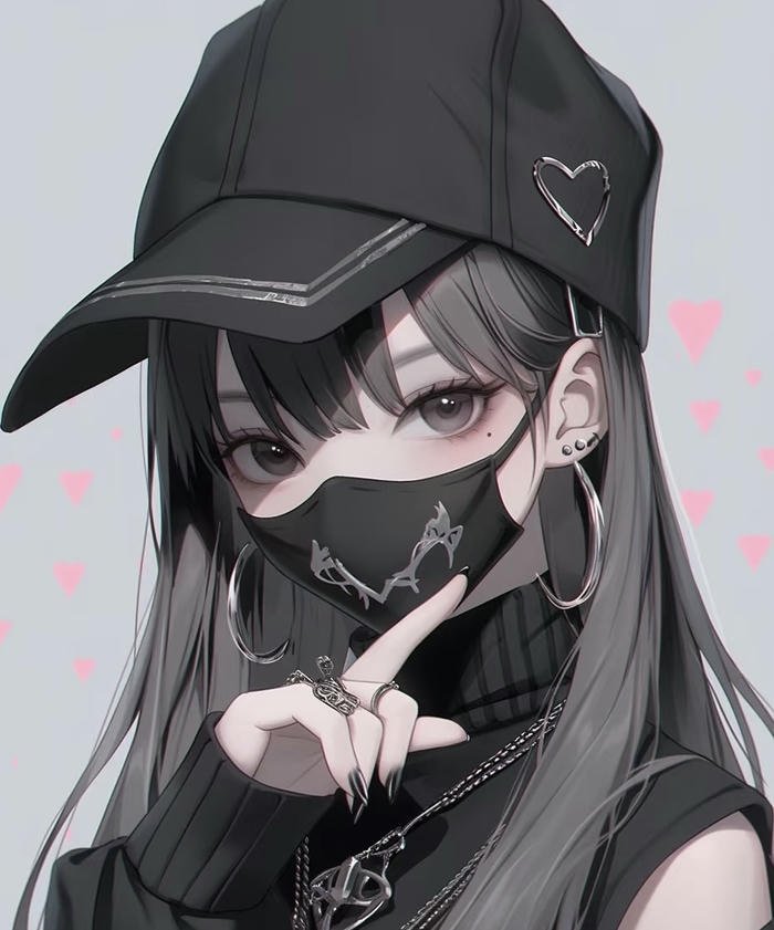 anime che mặt ánh nhìn xa