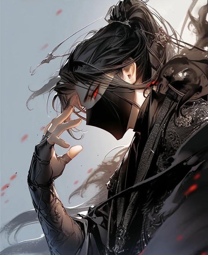 anime che mặt cảm giác xa vắng