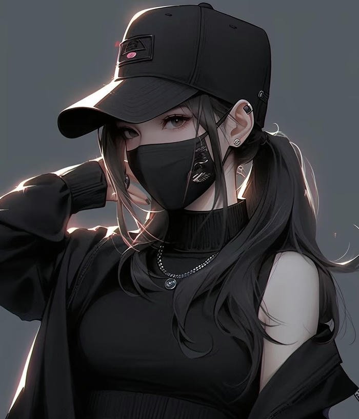 anime che mặt sắc thái tối