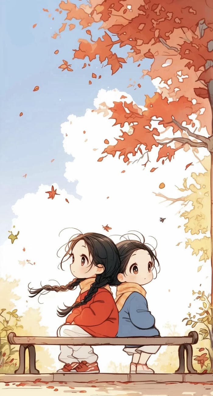 anime đôi bạn thân đáng yêu ngộ nghĩnh