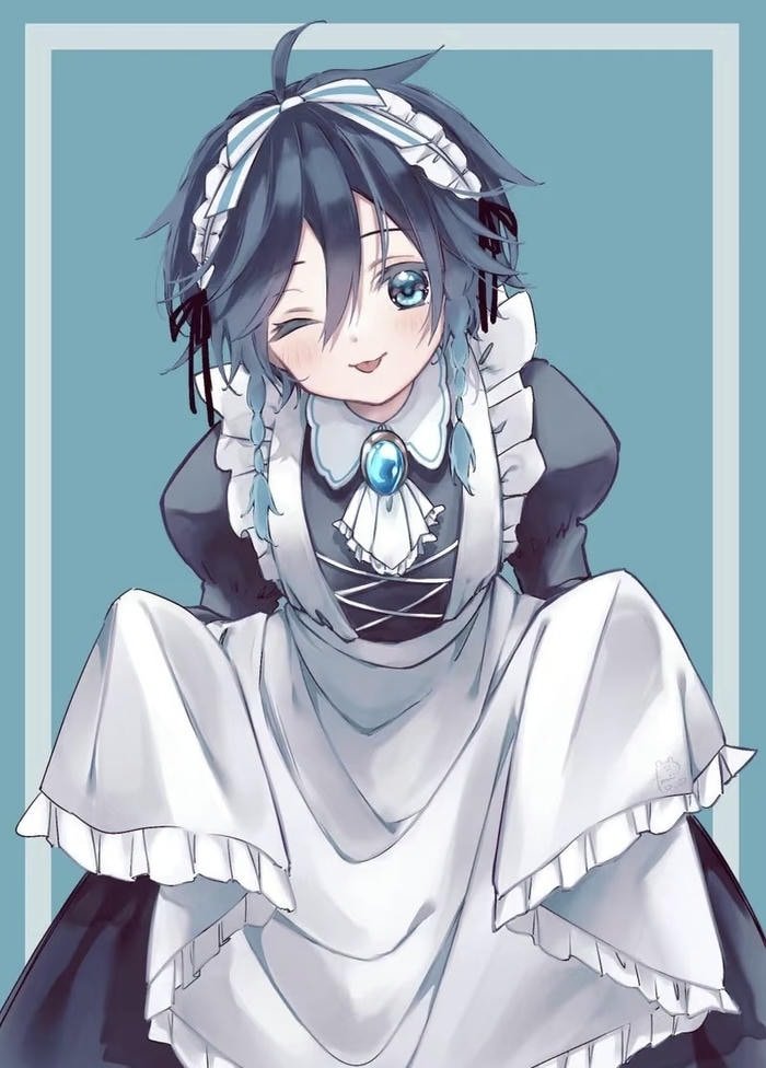 anime hầu gái hiếm đẹp