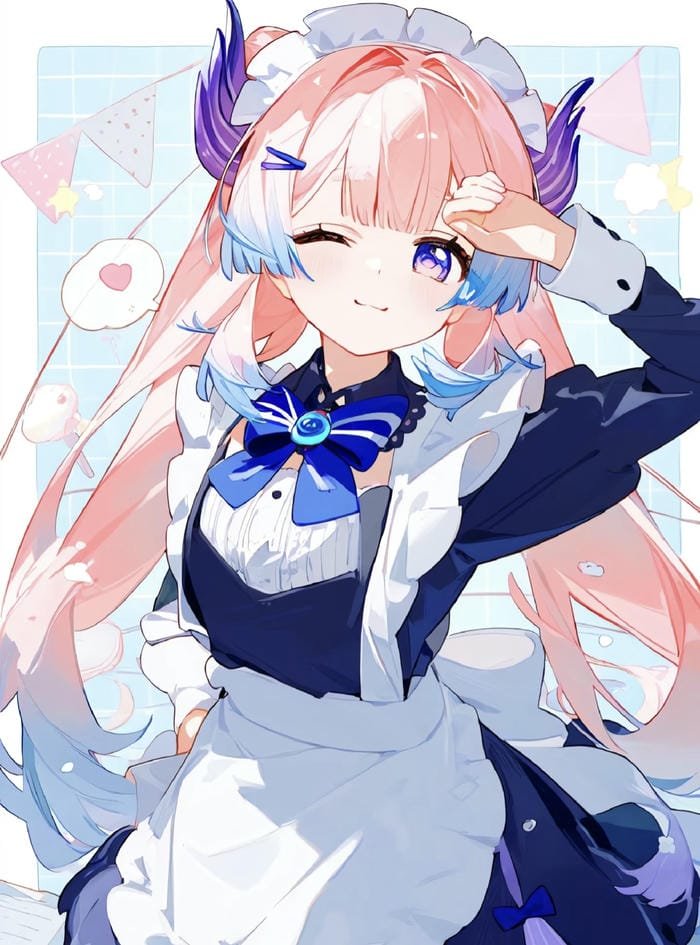 anime hầu gái nghệ thuật