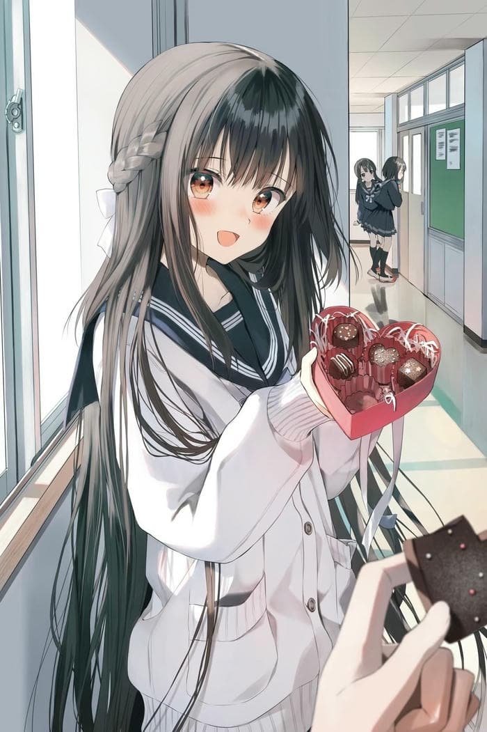 anime học sinh nghệ thuật cực đẹp mắt