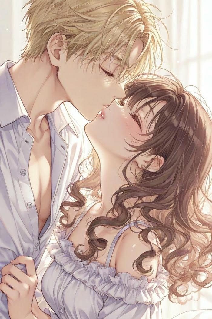 anime hôn nhau cặp đôi tình cảm