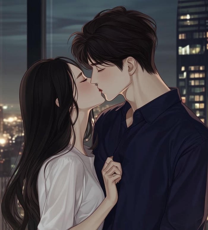 anime hôn nhau đôi nam nữ