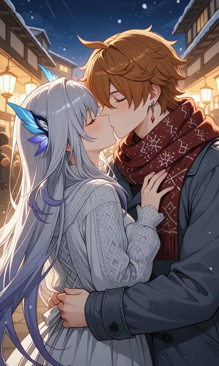 anime hôn nhau trai xinh gái đẹp