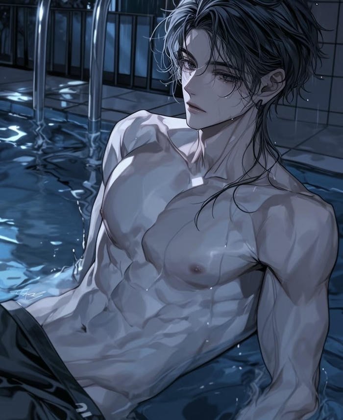 anime nam 6 múi dáng săn chắc