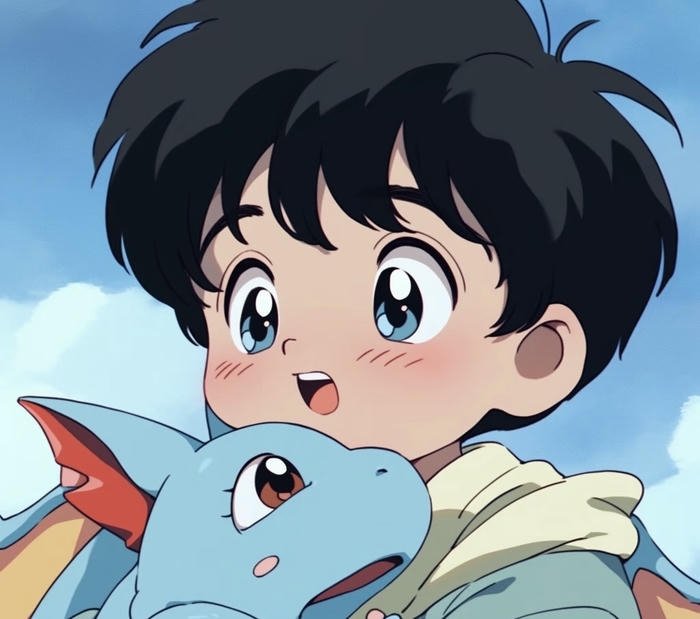 anime nam cute dáng vẻ hiền