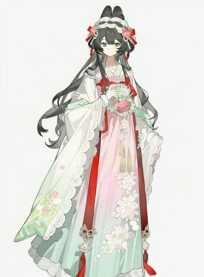 anime nữ cổ trang phong cách phương Đông