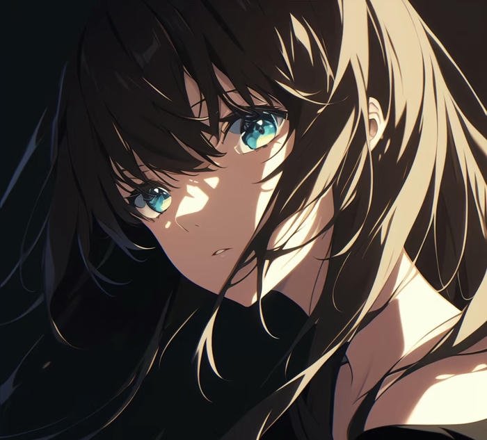 anime nữ hiếm đẹp ánh mắt long lanh