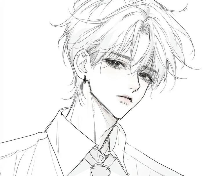 anime tranh vẽ nam hiện đại