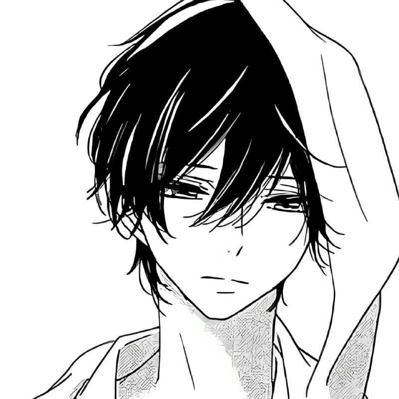 avatar đen trắng mang chiều sâu cảm xúc