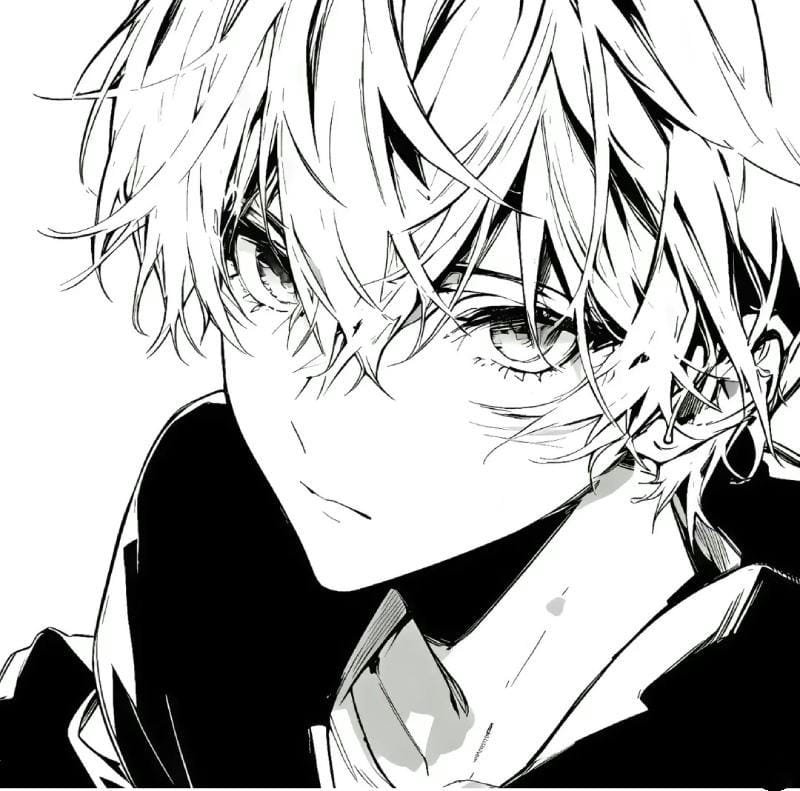 avatar đen trắng nam phong cách ngầu