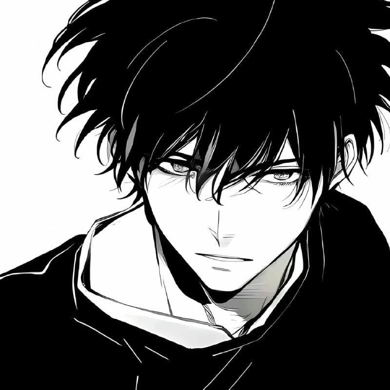 avatar đen trắng phong cách ngầu lạnh