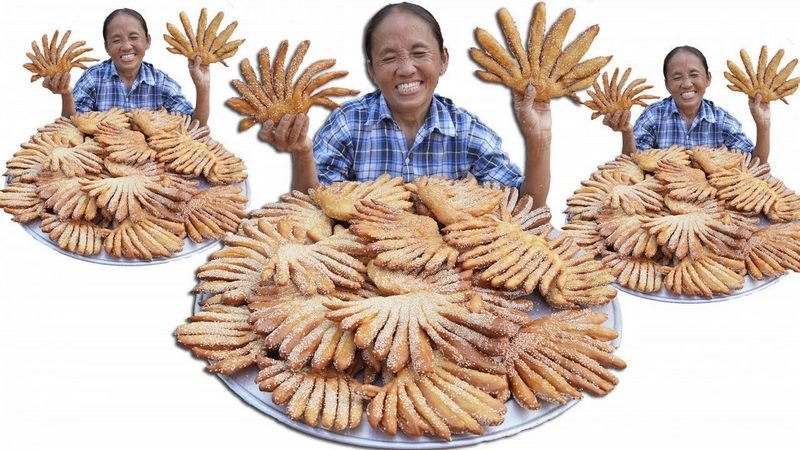 Bà Tân Vlog trong một buổi quay video đời thường