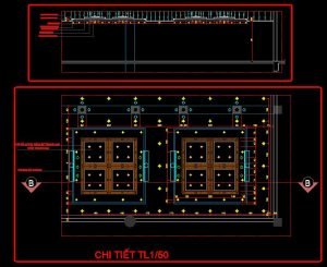 Bản vẽ cad trần thạch cao – Bản vẽ hữu ích trong thiết kế xây dựng