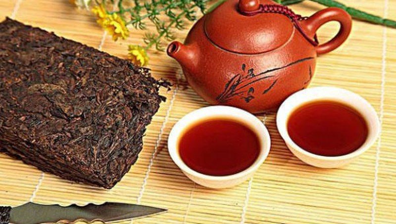 Bánh trà Phổ Nhĩ khô truyền thống