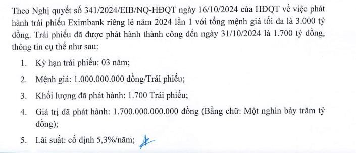 Báo cáo chiến lược phát hành trái phiếu riêng lẻ tại Đại hội đồng cổ đông bất thường Eximbank, thể hiện các chỉ số tài chính và kế hoạch kinh doanh.
