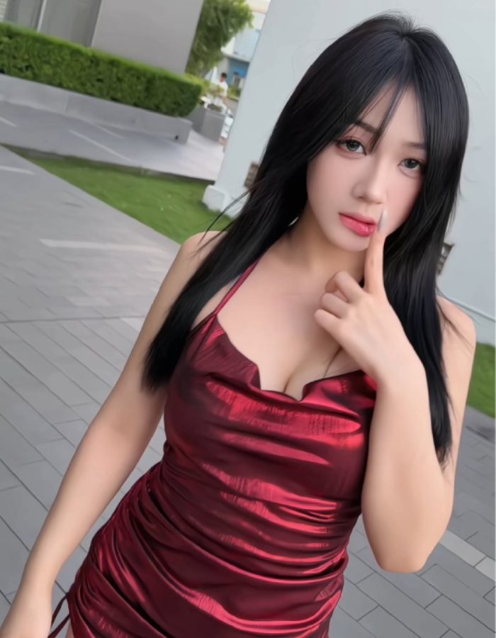 biểu cảm nhẹ nhàng ảnh Trần Hà Linh