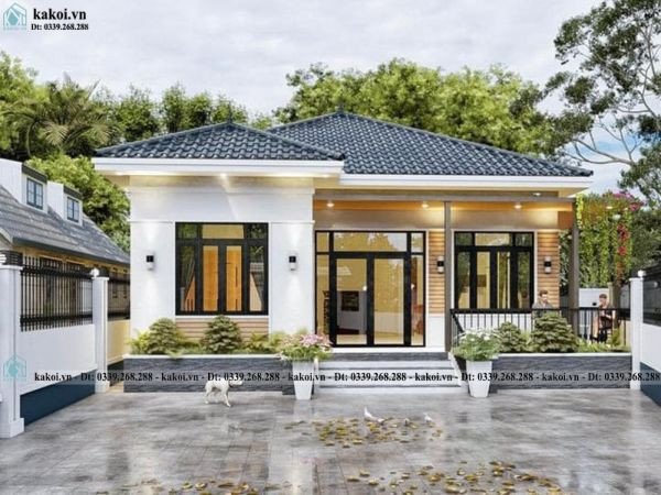 Bố trí công năng tối ưu cho nhà cấp 4 dưới 100 triệu