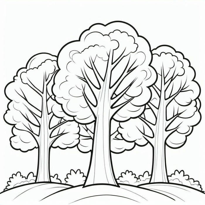 bức tranh phong cảnh tô màu đẹp nhất