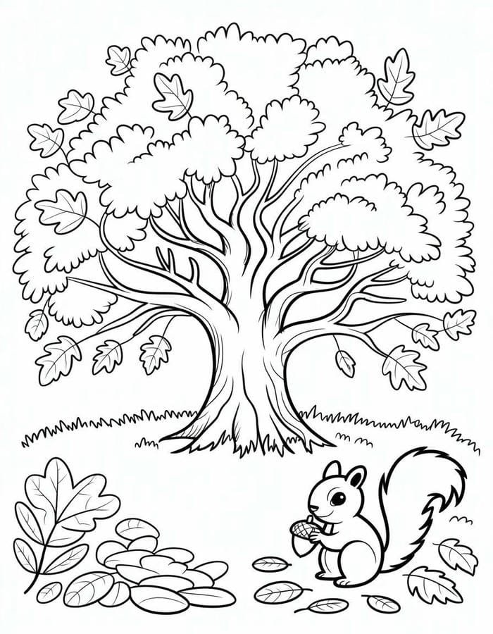 bức tranh tô màu phong cảnh quê