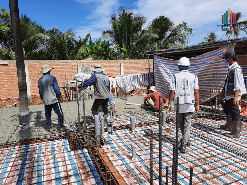 Các hạng mục quan trọng khi xây dựng phần thô