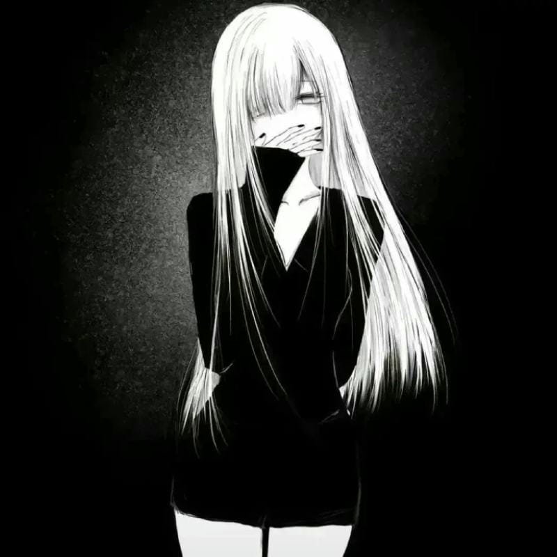 cảm xúc cô đơn avatar đen trắng