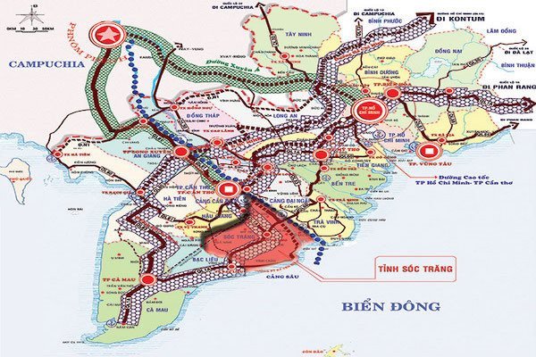 Cảng nước sâu Trần Đề với khả năng tiếp nhận tàu 100000 tấn