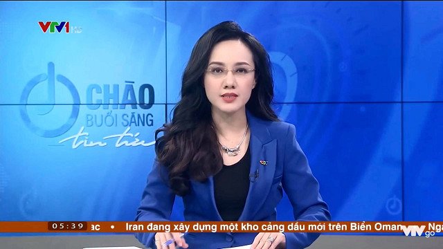 Chân dung BTV Hoài Anh với nụ cười rạng rỡ