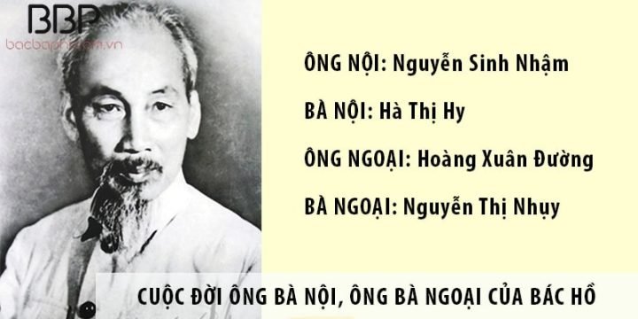 Chân dung ông bà nội Bác Hồ và ông bà ngoại Bác Hồ, những người đã định hình tuổi thơ Chủ tịch Hồ Chí Minh
