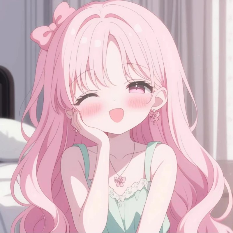 chibi nữ cute hình minh họa vui nhộn ngộ nghĩnh xinh xắn